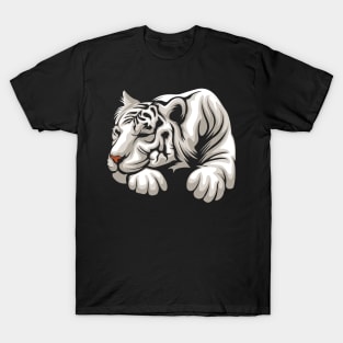 Tiger White T-Shirt